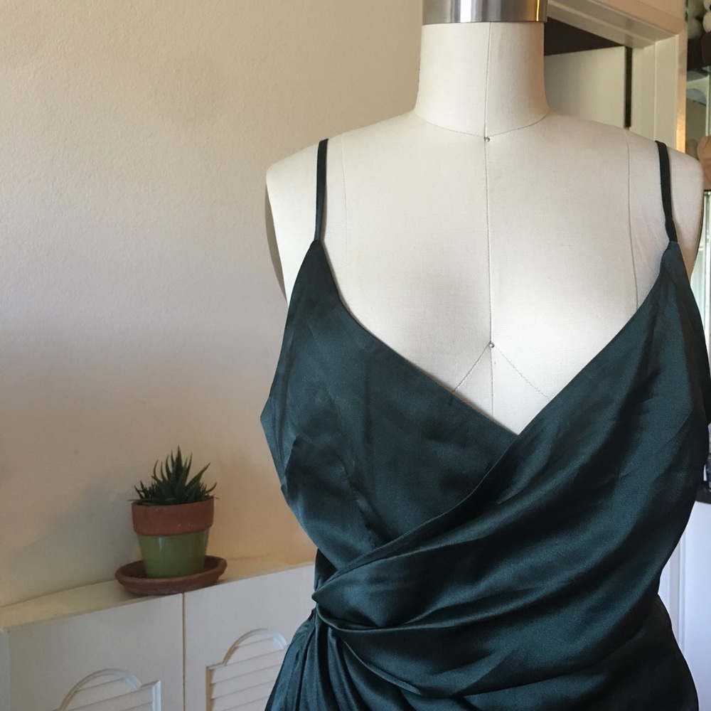 Silky Split Dress🍃
